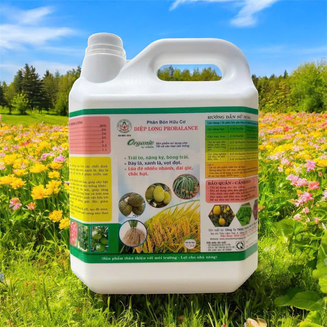 Phân bón hữu cơ Diệp Long Probalance 