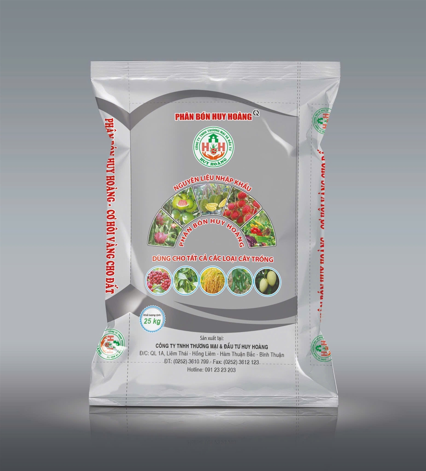 Phân bón hữu cơ khoáng 3.2.3 hạt