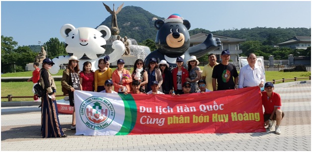Du lịch Hàn Quốc cùng Phân bón Huy Hoàng 2018
